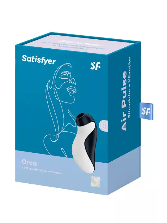 Orca - Stimulateur Air pulsé + Vibrations - Satisfyer Orca - Stimulateur Air pulsé + Vibrations - Satisfyer
