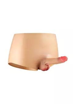 Culotte avec gode réaliste creux 