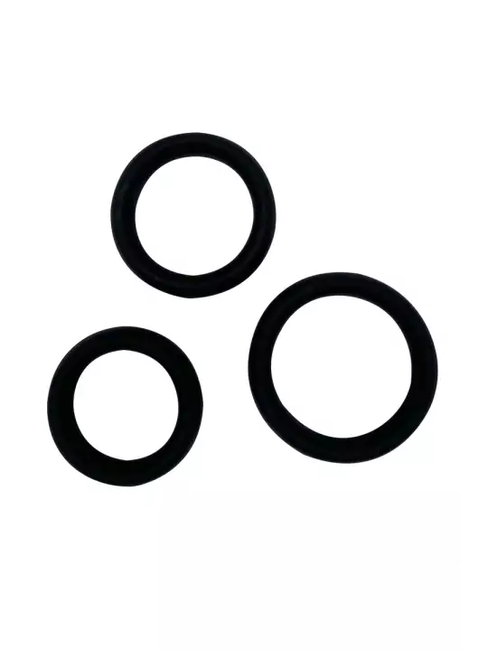 Kit 3 cockrings Sensual Pleasure Rings - Alive