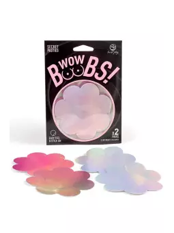  Cache-tétons fleur Wow Boobs - Secret Play