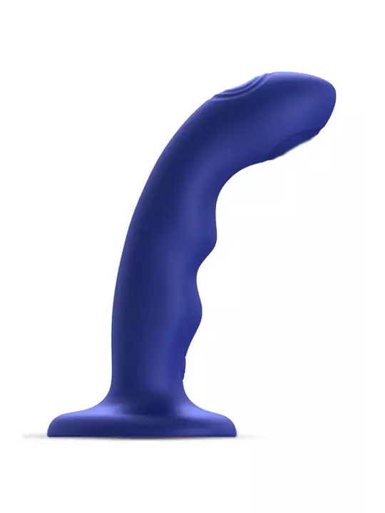 Vibro Tapping dildo wave bleu - Strap on Me