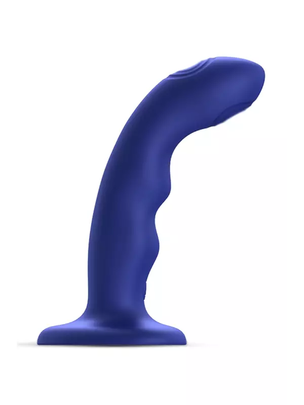 Vibro Tapping dildo wave bleu - Strap on Me