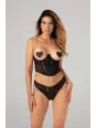 Ensemble bustier et string Tiara - Christine Ensemble bustier et string Tiara - Christine