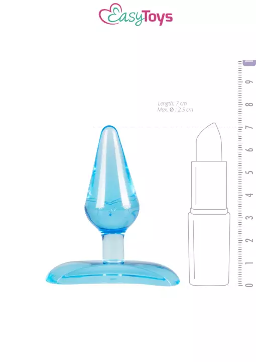 Mini plug anal bleu - EasyToys