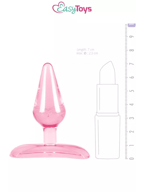 Mini plug anal pourpre - EasyToys