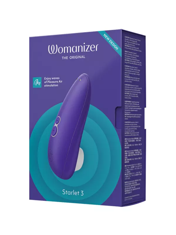 Stimulateur Clitoridien Womanizer Starlet 3 bleu