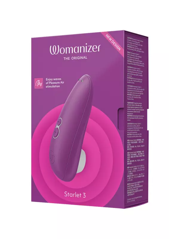 Stimulateur Clitoridien Womanizer Starlet 3 violet