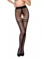 Collants ouverts TI015 20 deniers - noir