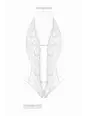 Ensemble body ouvert Renee blanc - Christine Ensemble body ouvert Renee blanc - Christine