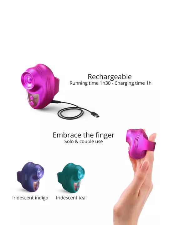Stimulateur clitoridien Kisscool fuchsia - Love to Love